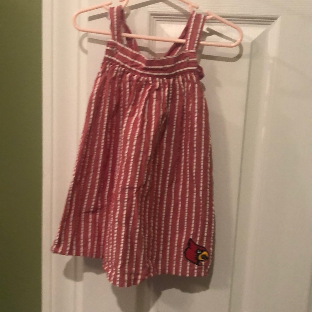 2 piece University of Louisville outfit.